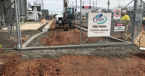 Roma Substation Ergon Energy